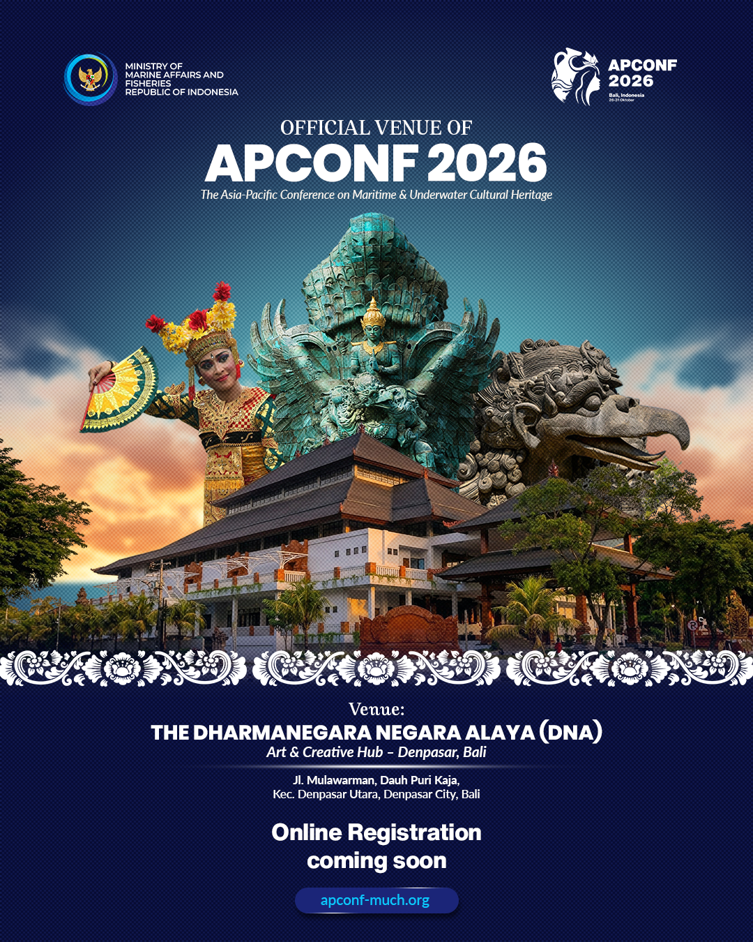 Flyer depicting the venue for APCONF 2026